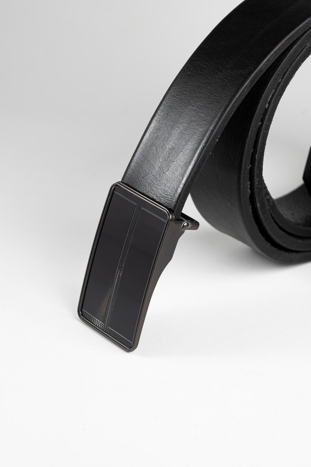 Single-layer leather single stitch belt (4) Single-layer leather single stitch belt - Image 1
